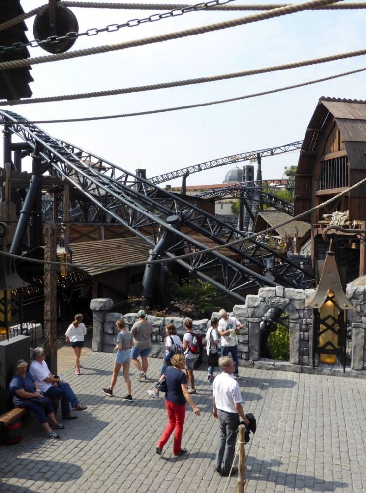 Blick auf Phantasialand bei Brhl