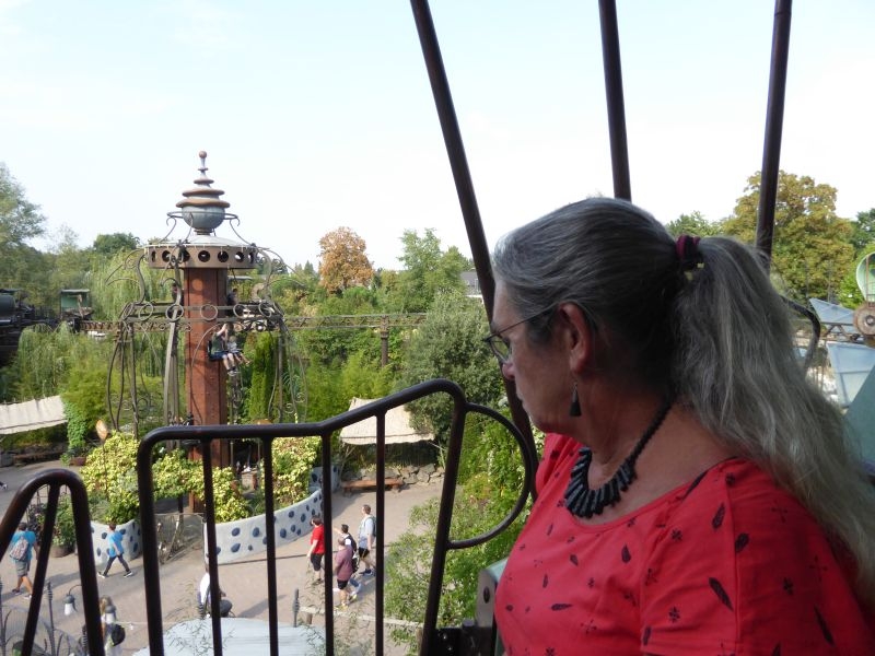 Blick auf Phantasialand bei Brhl