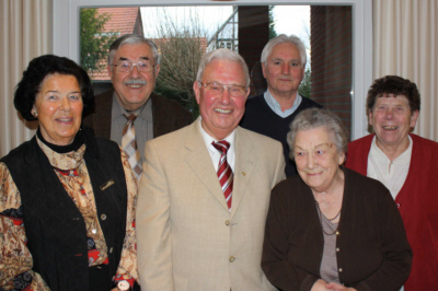 Johanna und Wolfgang Hoffmann, Baldur Wulf, Heinrich Michaelis, Lisa Hornschuh und Rosa Stein