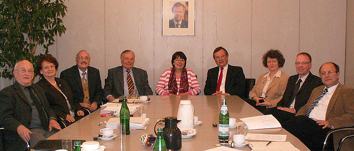 Vertreter des Finnanzministeriums NRW und BRH NRW