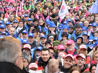 BRH mitten in der Demo