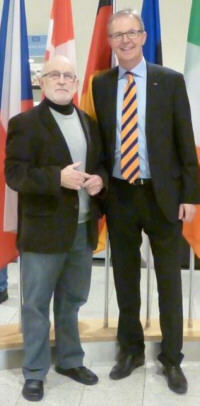 Hans Burggraf und Axel Voss