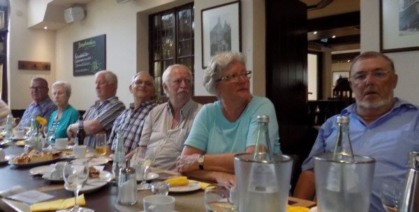 Blick auf den BRH-Stammtisch Blick auf den BRH-Stammtisch