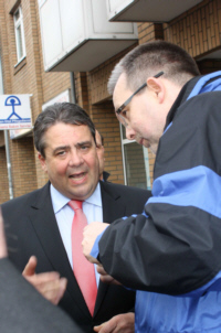 Sigmar Gabriel und Manfred Lehmann Sigmar Gabriel und Manfred Lehmann