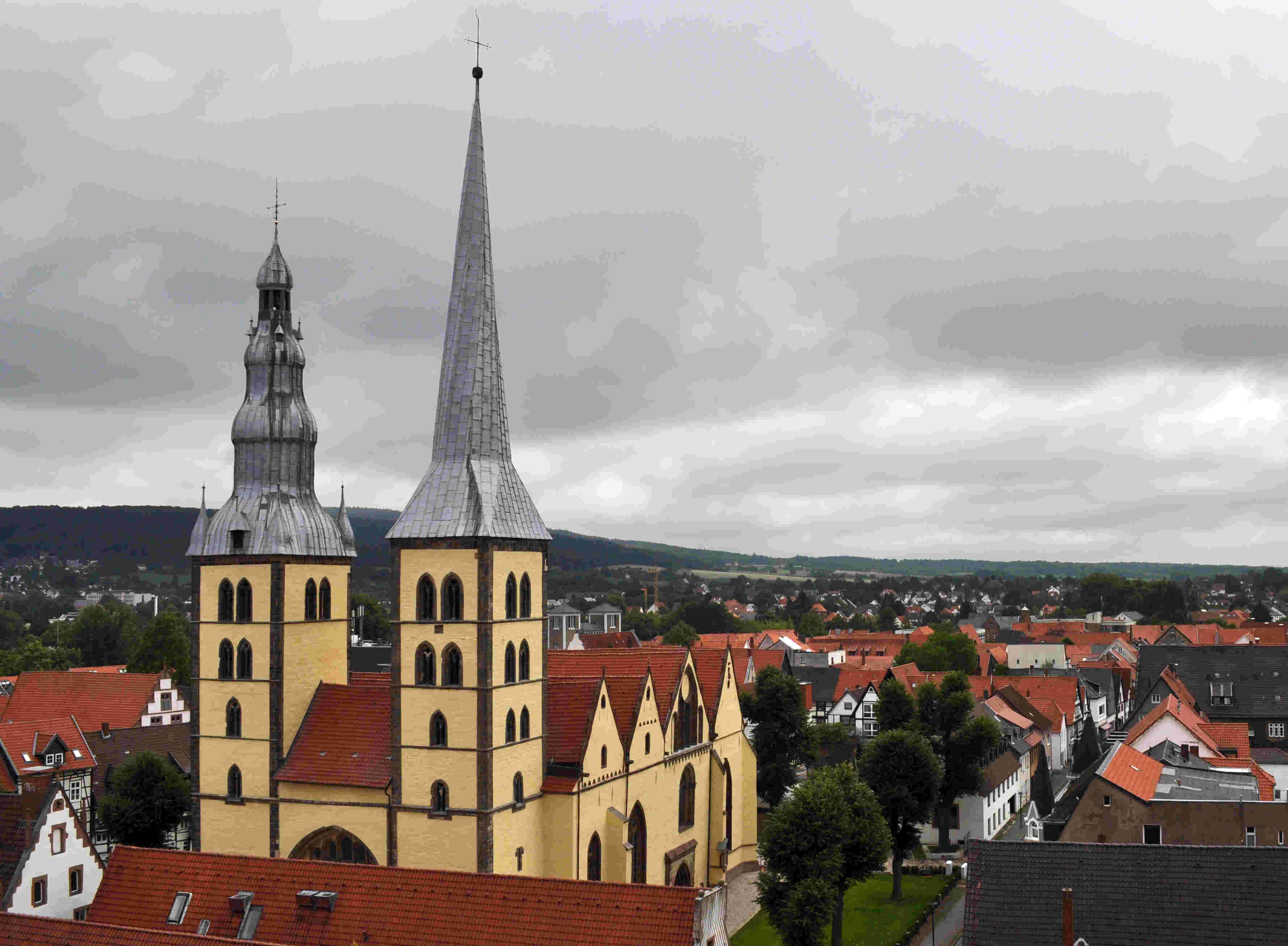 Lemgo mit Nicolaikirche Lemgo mit Nicolaikirche