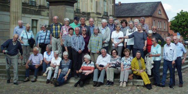 vor dem Schloss Ludwigslust vor dem Schloss Ludwigslust