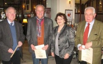 Ehrung für 25-jährige Mitgliedschaft