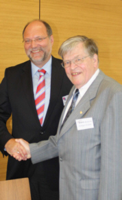 Rüdiger Knebel (re) und Wolfgang Römer